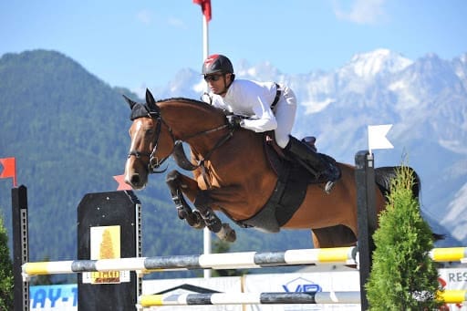 Verbier International Showjumping competition